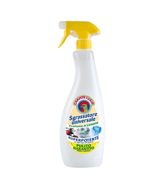 Универсальное обезжиривающее средство Chante Clair Sgrassatore Universale Limone с ароматом лимона, с распылителем, 600 мл (8015194522957) - Фото 1 Универсальное обезжиривающее средство Chante Clair Sgrassatore Universale Limone с ароматом лимона, с распылителем, 600 мл (8015194522957) - изображение 1