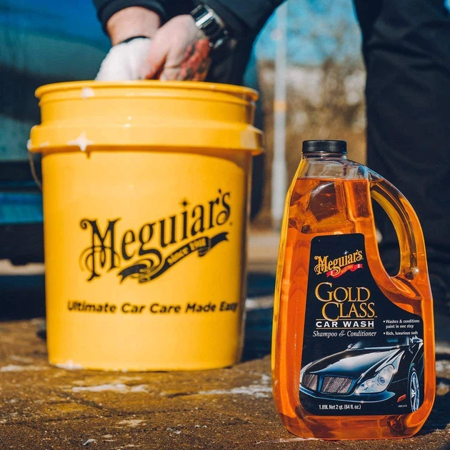 Автошампунь с кондиционером Meguiars Gold Class™ Car Wash 1,89л Meguiars G7164 - изображение 4