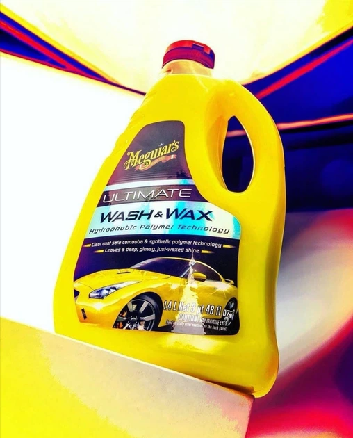 Автошампунь с виском Meguiars Ultimate Wash & Wax 1,42л Meguiars G17748 - изображение 5