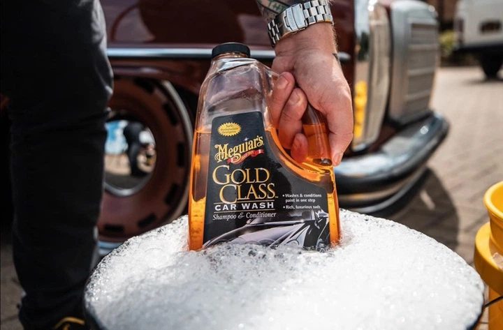 Автошампунь с кондиционером Meguiars Gold Class™ Car Wash 1,89л Meguiars G7164 - изображение 7
