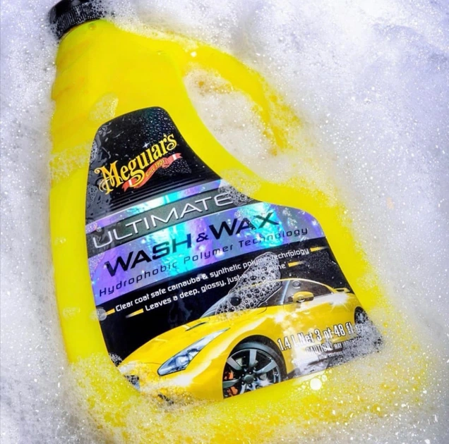 Автошампунь с виском Meguiars Ultimate Wash & Wax 1,42л Meguiars G17748 - изображение 8