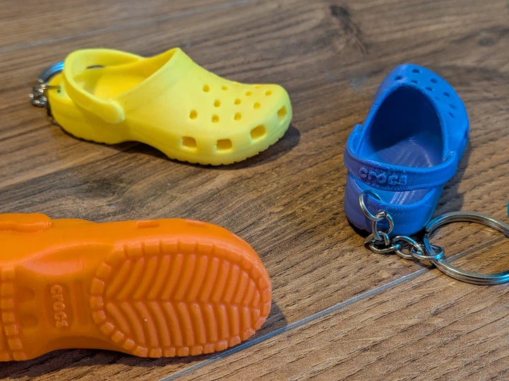 Брелок Мини Крокс Crocs Keychain 7 См 3Д Печать - изображение 3