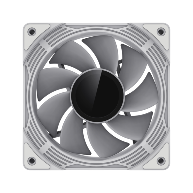 Вентилятор GameMax FN12A C8I-R (FN12A-C8I-RW) Reverse White - Фото 3 Вентилятор GameMax FN12A C8I-R (FN12A-C8I-RW) Reverse White - зображення 3