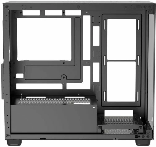 Корпус для ПК Ocypus Gamma C52 Tempered Glass (GAMMA-C52-BKD000XX-GL) Black mATX без БЖ - Фото 5 Корпус для ПК Ocypus Gamma C52 Tempered Glass (GAMMA-C52-BKD000XX-GL) Black mATX без БЖ - изображение 5