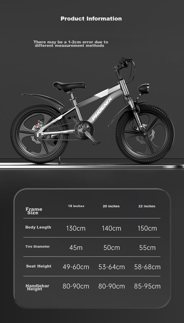Велосипед Phoenix детский горный 20" вишнёво-розовый - изображение 14