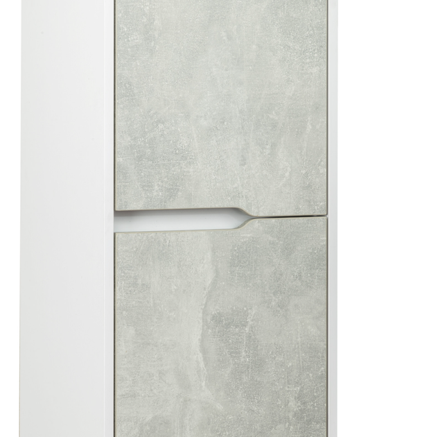Пенал для ванної Vivia Loft Д2 185×40×33 см, підлоговий, бетон - изображение 5