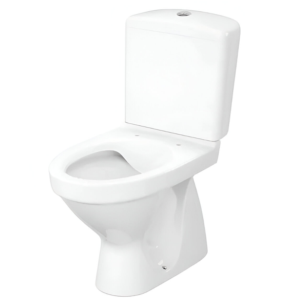 Унитаз компакт Mito (Cersanit) 831 Еko II Simpleon 021 685x360 овальный, с сиденьем, белый (K44-125) - изображение 2