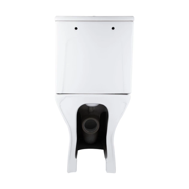 Унитаз компакт Q-tap Aries 620x360 овальный, с сиденьем, белый (QT03228302W) - Фото 6 Унитаз компакт Q-tap Aries 620x360 овальный, с сиденьем, белый (QT03228302W) - изображение 6