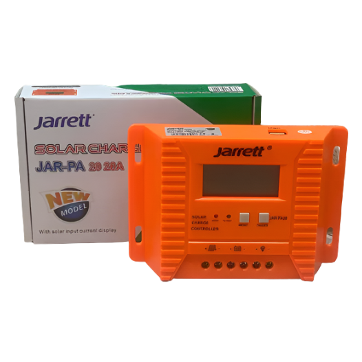 Контролер заряду для сонячних панелей Jarrett JAR-PA 20A 12V/24V 360/720W PWM для сонячних батарей та акумуляторів - Фото 6 Контролер заряду для сонячних панелей Jarrett JAR-PA 20A 12V/24V 360/720W PWM для сонячних батарей та акумуляторів - зображення 6