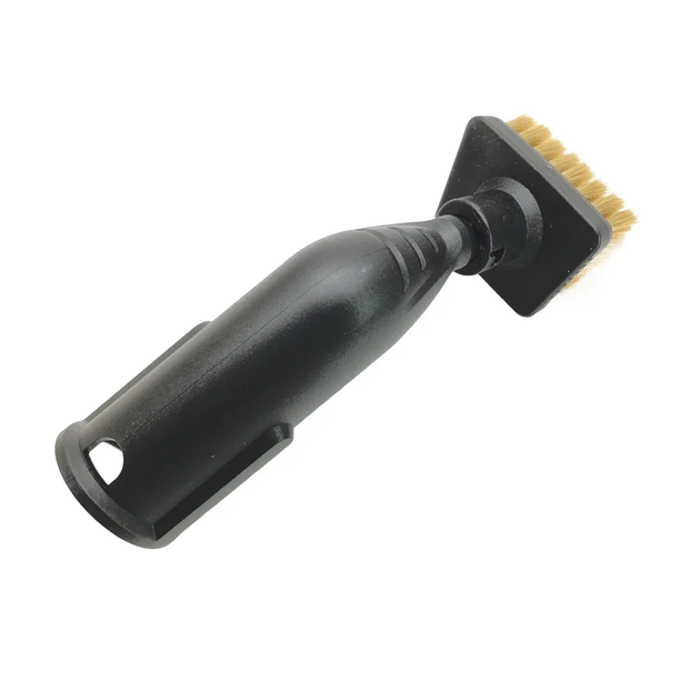 Щітка-насадка для пароочисника Karcher SC1 SC2 SC3 SC4 SC5 SC7 (чорна з металевою щетиною) - зображення 3