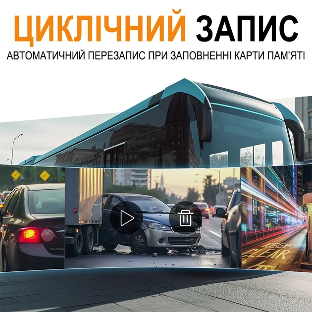 Цифровая система заменителей зеркал Podofo A3713A электронное зеркало 10.36" черное для грузовых автомобилей - изображение 7