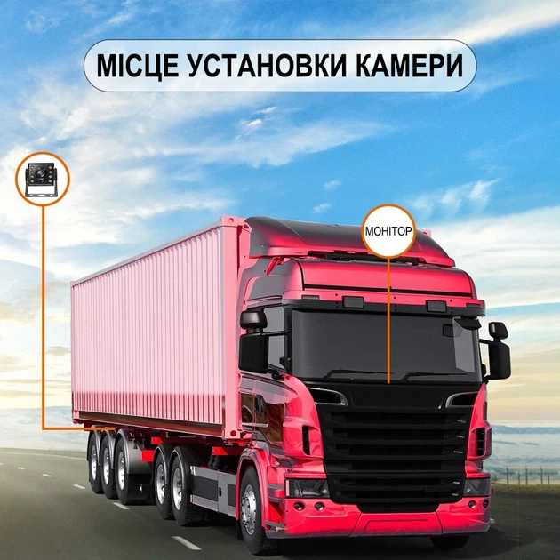Парковочная камера заднего вида Podofo A3137 AHD CVBS с ИК ночным видением металл черный - изображение 7