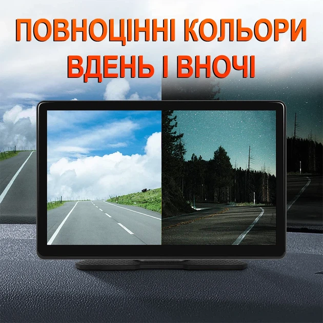 Автомобильный дисплей Podofo A3782 8" беспроводной Apple CarPlay Android Auto черный - изображение 10