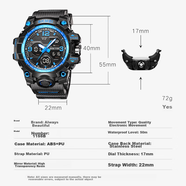 Дитячий годинник Skmei 1155 - Фото 10 Дитячий годинник Skmei 1155 - зображення 10