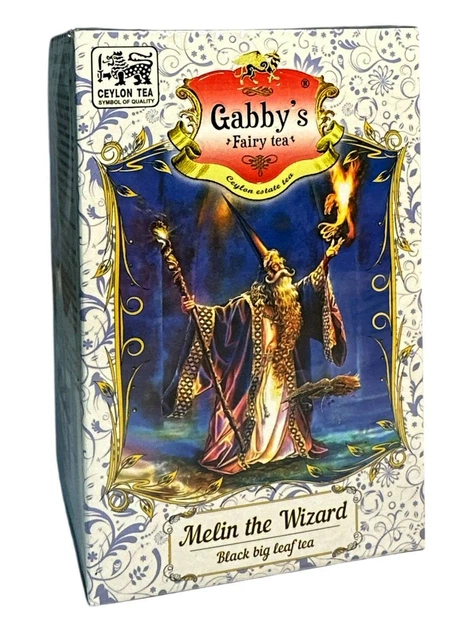 Чай Gabby's Чарівник Мерлін чорний ОРА 100 г (822) - Фото 2 Чай Gabby's Чарівник Мерлін чорний ОРА 100 г (822) - зображення 2