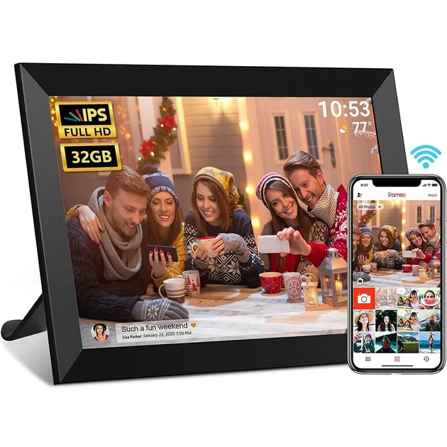Цифрова фоторамка FRAMEO 10" - Фото 1 Цифрова фоторамка FRAMEO 10" - зображення 1