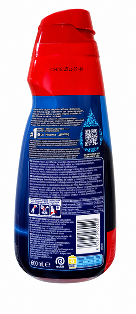 Гель для миття посуду в посудомийній машині Finish Power Gel All in 1 600мл. 30 циклів - зображення 3