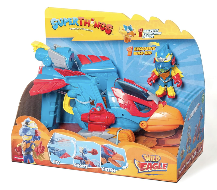 Дикий орел SuperThings Wild Eagle Jet Magicbox Літак Super Things - зображення 2