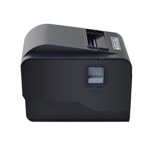 Принтер чеків Xprinter XP-Q200H 80 мм USB+LAN, термопринтер з автообрізкою для POS-систем, магазинів та кафе, 203 dpi, до 200 мм/с - зображення 9