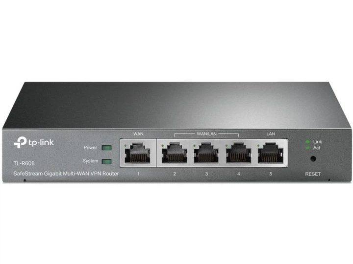 Бездротовий маршрутизатор (роутер) TP-LINK ER605 (TL-R605) - Фото 1 Бездротовий маршрутизатор (роутер) TP-LINK ER605 (TL-R605) - изображение 1