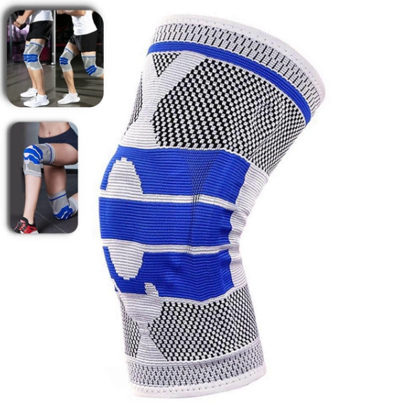Колійний ортез, наколінник Knee Pad динамічний бандаж із силіконовим кільцем (33791) - Фото 4 Колійний ортез, наколінник Knee Pad динамічний бандаж із силіконовим кільцем (33791) - зображення 4