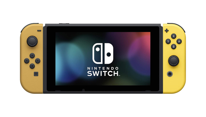 Консоль Nintendo Switch HAC-001 Pokémon: Let's Go, Pikachu! Limited Edition Модифицированная 128GB Yellow Brown + 5 Встроенных Игр Б/У - изображение 2