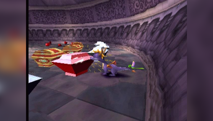 Гра Sony PlayStation 1 Spyro the Dragon Europe Англійська Версія Б/У - зображення 4