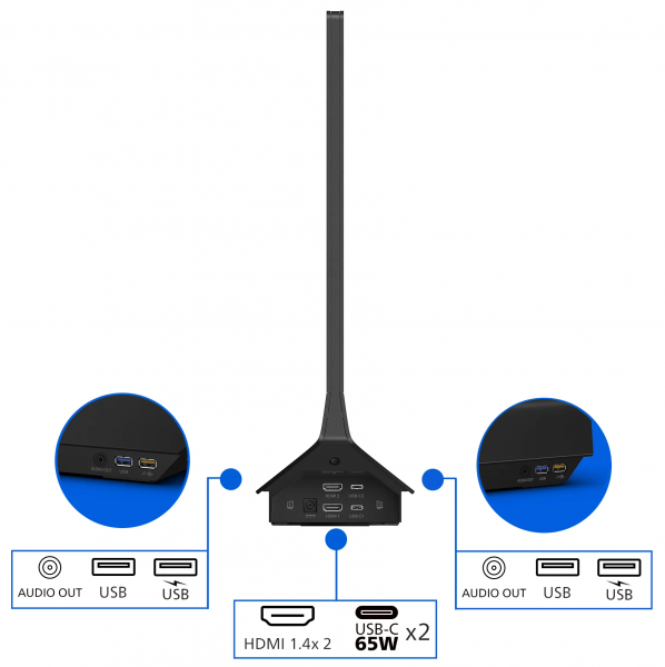 Монитор 23.8" Philips Dual Sided 24b2d5300/00 Black - Фото 9 Монитор 23.8" Philips Dual Sided 24b2d5300/00 Black - зображення 9