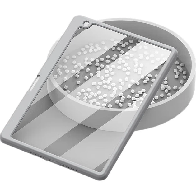 Чехол для планшета Apple iPad 10.2" 2021/2020/2019/Air 10.5" 2019 Zhisihui Grey - Фото 1 Чехол для планшета Apple iPad 10.2" 2021/2020/2019/Air 10.5" 2019 Zhisihui Grey - изображение 1