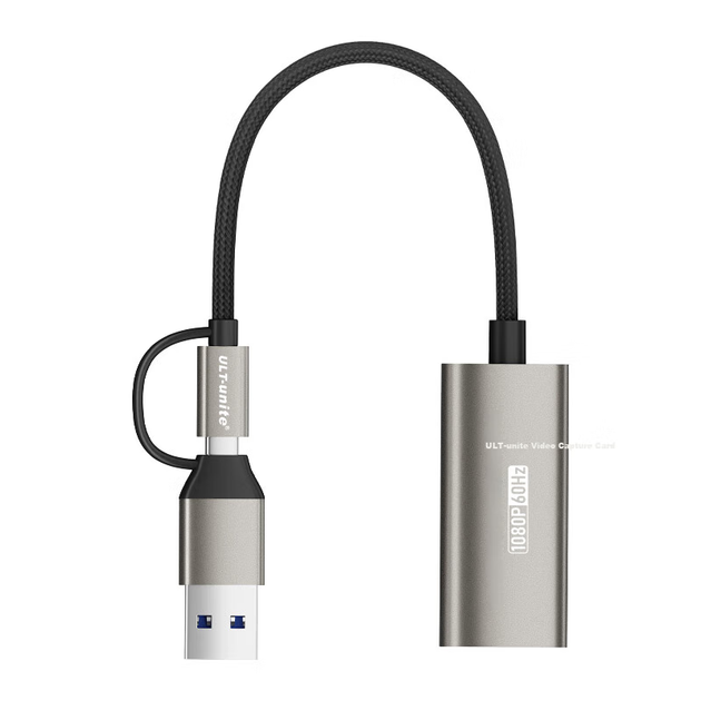 Відеокарта ULT-Unite HDMI, вхід 4K, подвійний вихід USB/Type-C, сумісна з PS5, ноутбуками, смартфонами, камерами, Switch, ігровою приставкою для прямої трансляції та запису, 0,15 метра - зображення 10