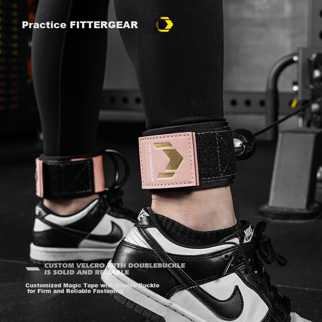 Фитнес-оборудование FITTER GEAR, рама для тренажера, фиксаторы для лодыжек, канат для ягодичных мышц, вспомогательный эспандер для тренировки мышц ног и ударов ногой назад. - изображение 5