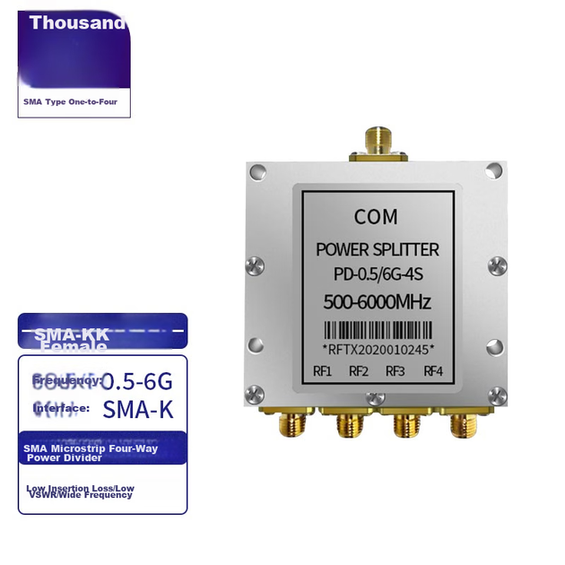 Делитель мощности SHOCHAN SQ-SMA14 0.5–6 ГГц - изображение 4