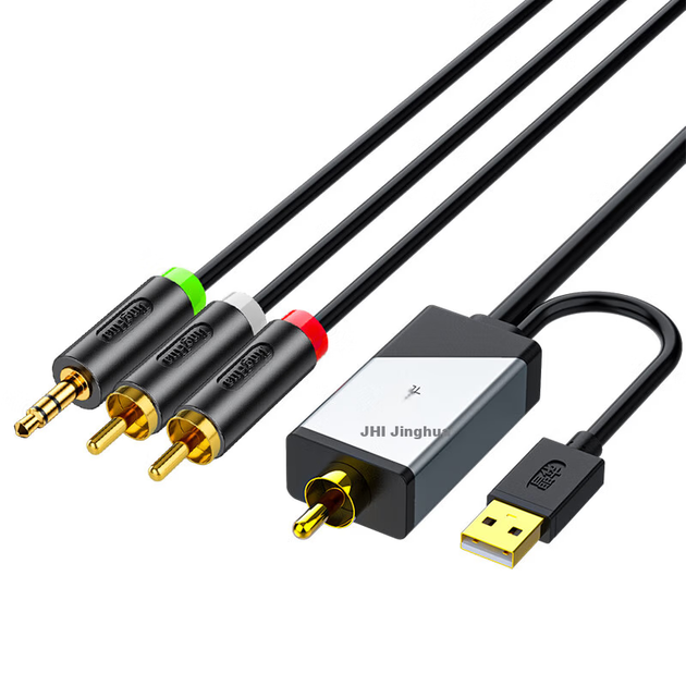 Аудіоконвертер Jinghua Z235K S/PDIF у 3.5 мм і 2 RCA 10 м - зображення 10