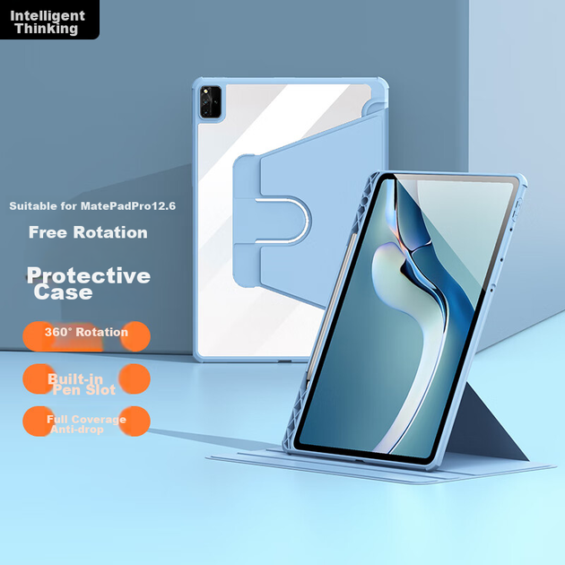Чохол для планшета Huawei MatePad Pro 12.6 Zhisihui Blue - Фото 4 Чохол для планшета Huawei MatePad Pro 12.6 Zhisihui Blue - зображення 4