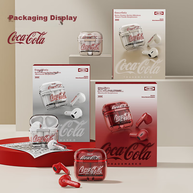 Наушники Coca-Cola T36S Bluetooth (6978641740033) - Фото 8 Наушники Coca-Cola T36S Bluetooth (6978641740033) - изображение 8
