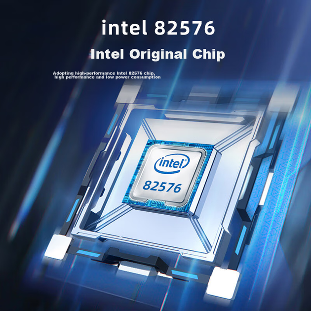 Мережева карта EB-LINK PCI-E X1 гігабітна на 2 порти з чипом Intel 82576 - зображення 8