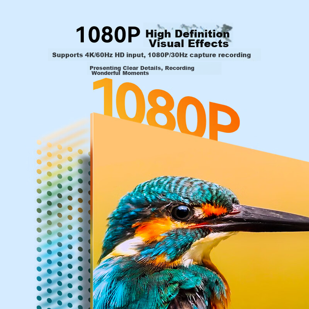 Карта видеозахвата SAMZHE HDMI, вход 4K, совместима со Switch, PS5, NS, смартфонами, камерами, планшетами и ноутбуками, два выхода USB/Type-C - изображение 4