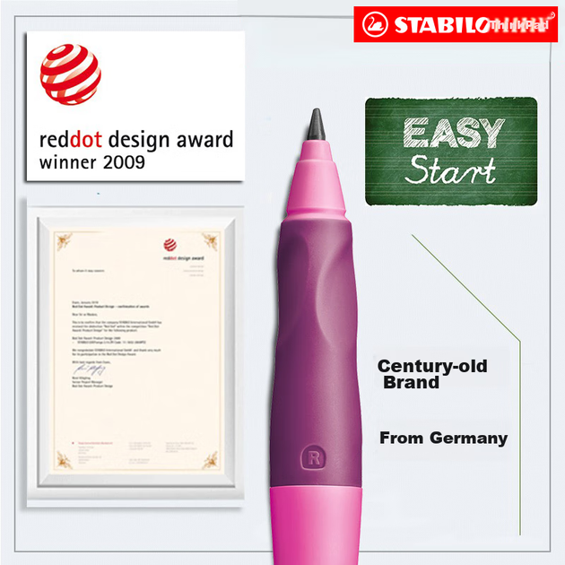 Механічний олівець Stabilo EASYergo 3.15 мм дитячий ергономічний зелений (4006381468794) - зображення 6