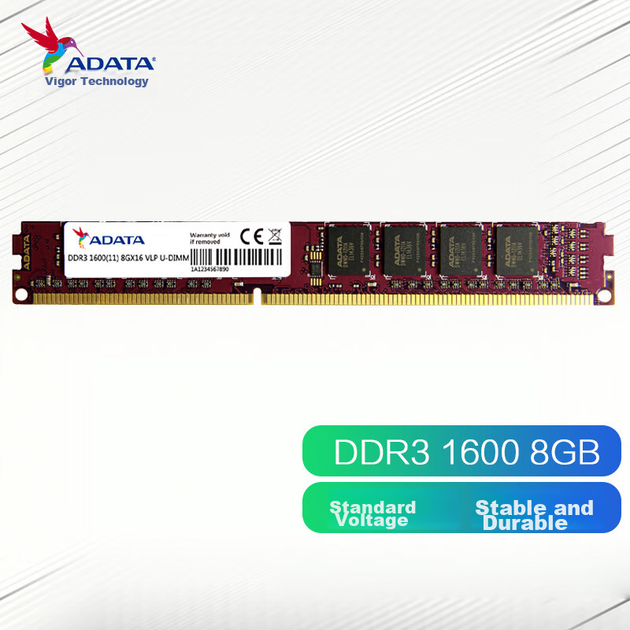 Оперативная память ADATA 8 ГБ DDR3 1600 для настольных компьютеров, Wanziqianhong - изображение 9