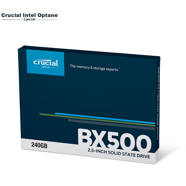 SSD диск Crucial BX500 240GB 2.5" SATAIII (CT240BX500SSD1) - Фото 7 SSD диск Crucial BX500 240GB 2.5" SATAIII (CT240BX500SSD1) - зображення 7