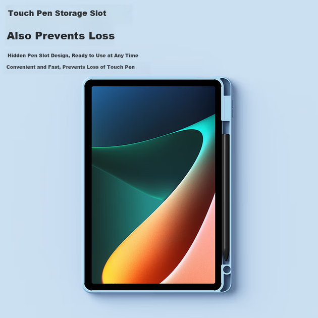Чохол для планшета Xiaomi Pad 5/5 Pro Zhisihui Blue - Фото 5 Чохол для планшета Xiaomi Pad 5/5 Pro Zhisihui Blue - зображення 5