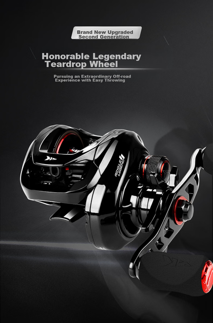 Вудилище кастингове KastKing Glory II Water Drop Reel - зображення 3