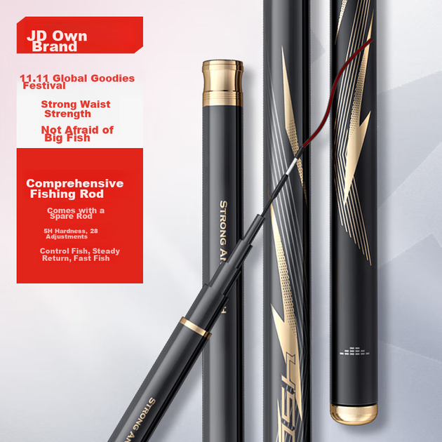 Вудка JD Original Dahuo 1 Comprehensive махова коропова карбонова, 4.5м - зображення 2
