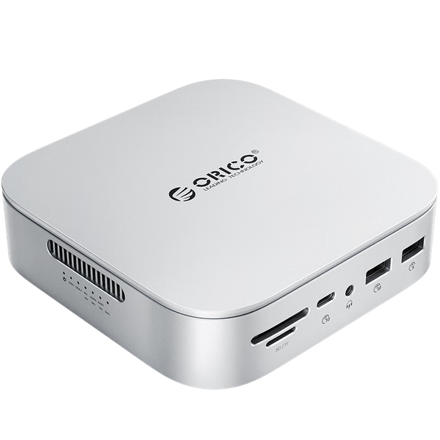 Док-станция ORICO Magnetic M.2 NVMe 2230 SSD с разъемом Type-C и HDMI-адаптером для iPhone 17, ноутбука и iPad MG7, серебристая. - Фото 4 Док-станция ORICO Magnetic M.2 NVMe 2230 SSD с разъемом Type-C и HDMI-адаптером для iPhone 17, ноутбука и iPad MG7, серебристая. - зображення 4