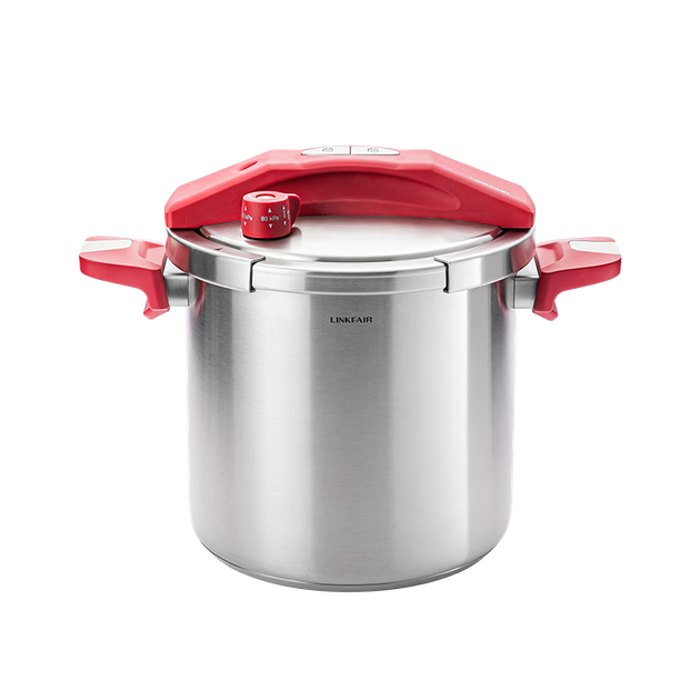 Скороварка LINKFAIR из нержавеющей стали 316L, 10 л, взрывозащищенная, большая вместимость, совместима с газовыми и индукционными плитами. - Фото 1 Скороварка LINKFAIR из нержавеющей стали 316L, 10 л, взрывозащищенная, большая вместимость, совместима с газовыми и индукционными плитами. - изображение 1