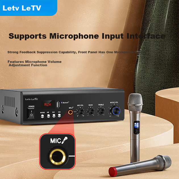 Усилитель LeTV LPA-660 трансляционный с Bluetooth и USB для конференц-зала - изображение 4
