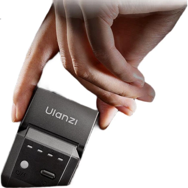 Вспышка Ulanzi SL03 Firefly накамерная с аккумулятором и регулировкой мощности, компактная, белая - Фото 3 Вспышка Ulanzi SL03 Firefly накамерная с аккумулятором и регулировкой мощности, компактная, белая - изображение 3