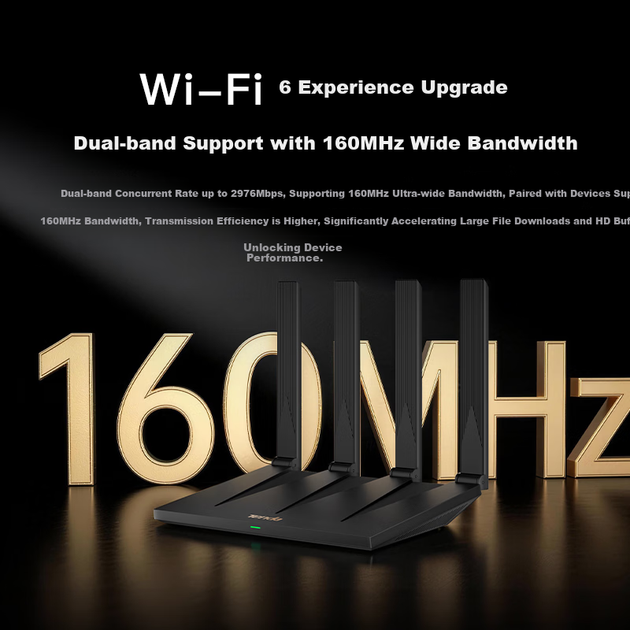 Маршрутизатор Tenda WiFi 6+ Taishan AX3000 Ultra, гигабитный, с усилением сигнала через стены, чип AX12 Pro, для дома - изображение 6