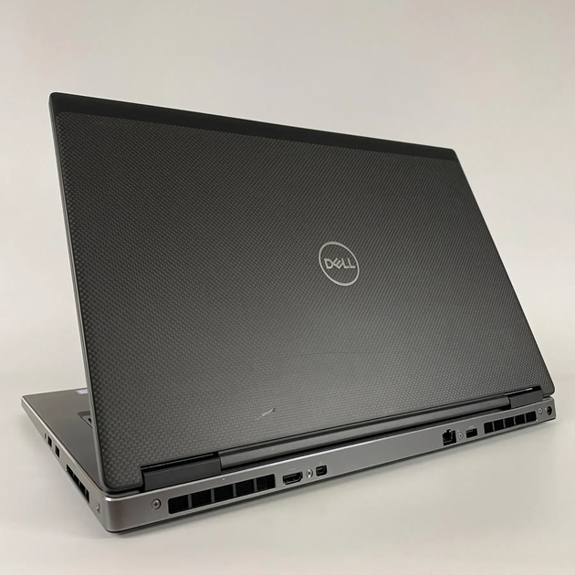 Ноутбук робоча станція Б-клас Dell Precision 7730 / 17.3" (1920x1080) IPS / Intel Core i5-8400H (4 (8) ядра по 2.5 - 4.2 GHz) / 16 GB DDR4 / 512 GB SSD / nVidia Quadro P3200, 6 GB GDDR5, 192-bit / HDMI б/в + Подарунок Бездротова миша / USB - зображення 6