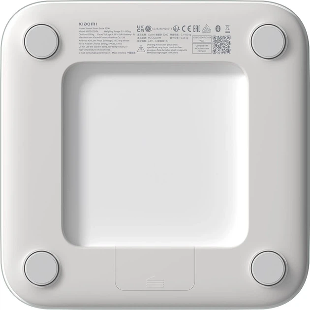 Ваги Xiaomi Smart Scale S200 (BHR9230GL) white UA - зображення 5